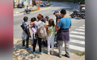 Las heridas que marcaron a una familia venezolana en su paso por Bucaramanga