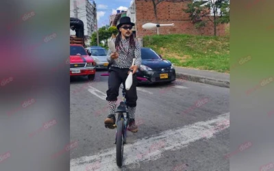 Brayan, el artista que convierte sus días en un acto de resiliencia, en Piedecuesta