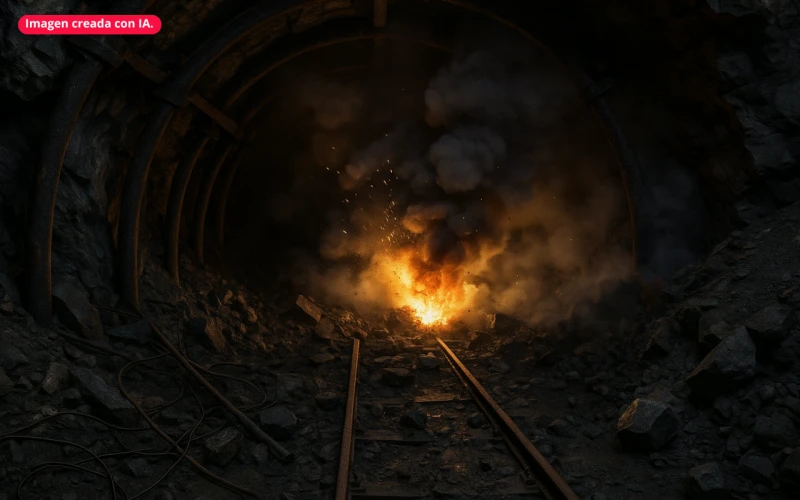 Tres mineros murieron tras una explosión en un socavón de Landázuri