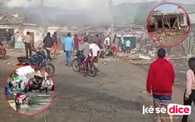 Drones, explosivos y bloqueos: Mondomo quedó atrapado entre fuego cruzado