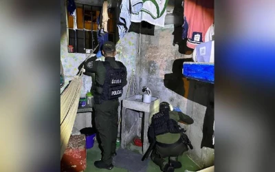 ‘Chatarra’ coordinaba red de extorsiones desde la cárcel de Palogordo en Girón