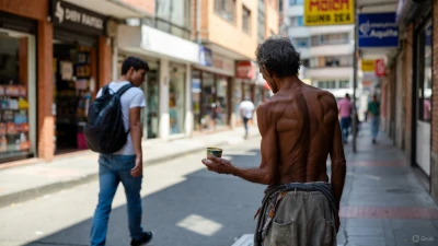 Habitante de calle apuñaló a estudiante del Sena por no darle una moneda en Floridablanca
