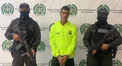 Temido sicario de Los Claverianos fue capturado en Bucaramanga