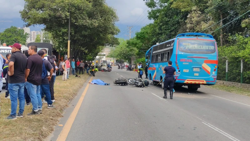 Motociclista perdió la vida en un accidente en el Anillo Vial este miércoles