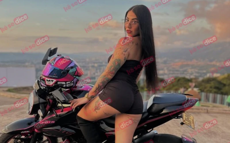 Sofía Quiroz, la motera que murió arrollada por una tractomula en el anillo vial