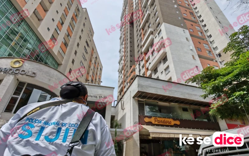 Investigan caída mortal de un hombre en el edificio Green Gold de Bucaramanga