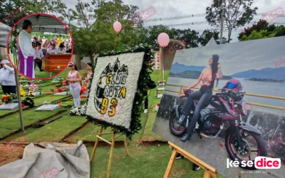 El último adiós a Karen Sofía, la motera que conmovió a Bucaramanga