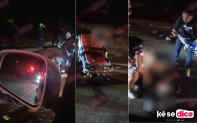 Violento choque en la vía al aeropuerto dejó una víctima fatal