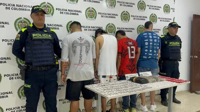 Caen con más de cuatro kilos de narcóticos lista para vender en Floridablanca