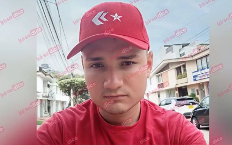 Diego Rojas, el motociclista que se mató en un accidente en la Mesa de Los Santos