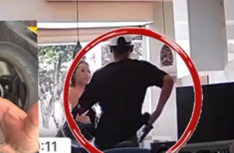 ¡Quedó grabado! Así cayó un atracador armado en Bucaramanga