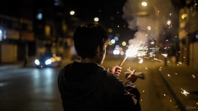 Un adolescente de 16 años es el primer quemado con pólvora en Bucaramanga