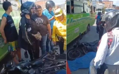 Fatal accidente apaga la vida de querido vendedor de tamales en Bucaramanga