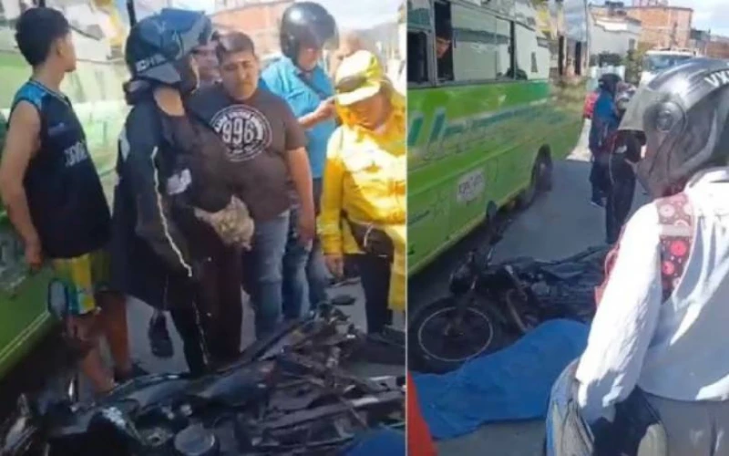 Fatal accidente apaga la vida de querido vendedor de tamales en Bucaramanga