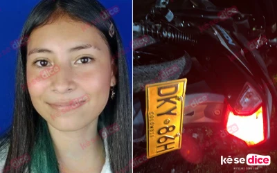 Violento choque en moto deja sin vida a menor de 17 años en la vía Rionegro–El Playón