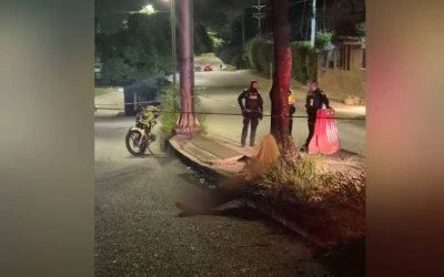 Fatal accidente en la carrera 33 dejó un motociclista muerto en Bucaramanga
