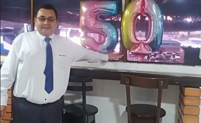 Trágica muerte de conductor santandereano: puerta del bus se abrió y salió disparado