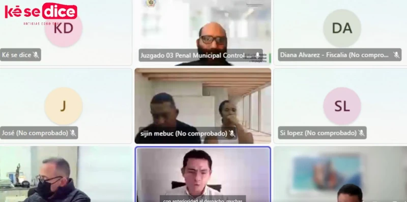 Juez ordena medida de aseguramiento contra los detenidos por asalto en IV Etapa