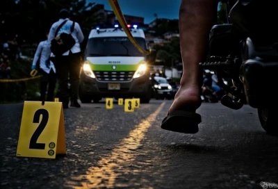 Dos novios fueron asaltados cuando disfrutaban de la vista en el mirador de Palonegro