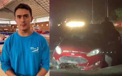 De un cumpleaños al terror: el atentado que casi le cuesta la vida al gimnasta Jossimar Calvo