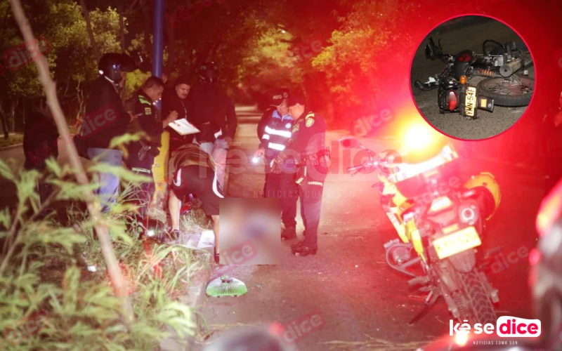 Una curva mortal cobró la vida de un joven guajiro en Bucaramanga