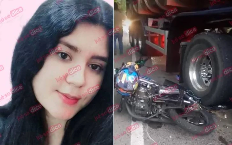 Nini Durán, la joven que murió en un accidente en la vía Bucaramanga - El Playón