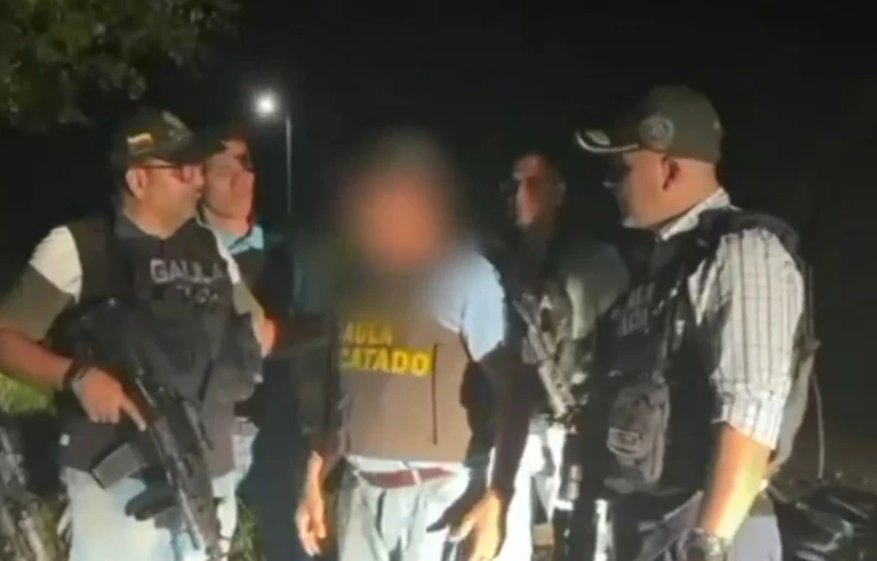 Rescatan a comerciante secuestrado en zona rural de Lebrija tras engaño por redes sociales