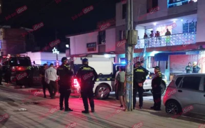Sicarios acribillaron a un hombre en el barrio Campohermoso, en Bucaramanga