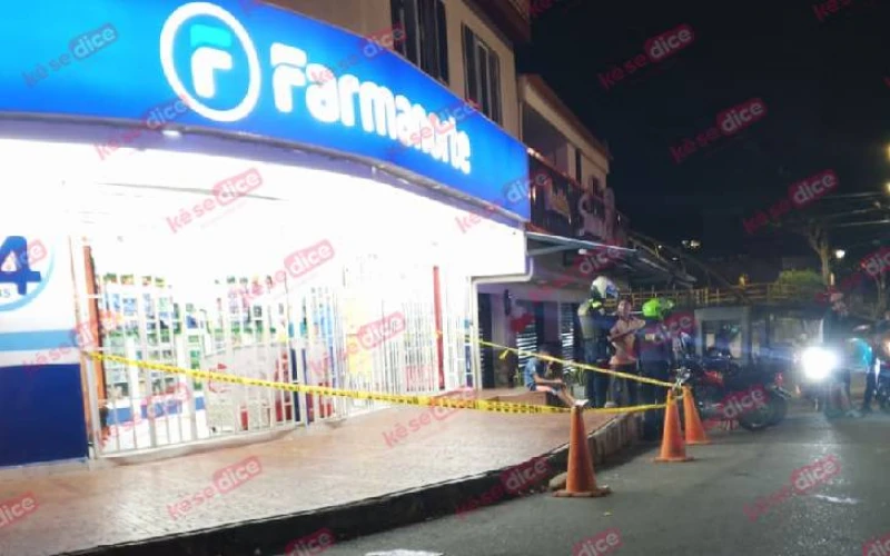 Un hombre fue baleado dentro de una farmacia en El Campanazo, Floridablanca