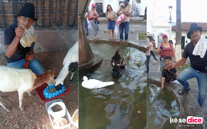 El pesebre que armó la Navidad… y el problema en Girón