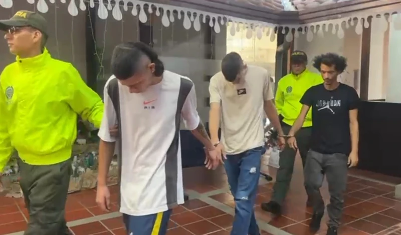 Tres expendedores de narcóticos fueron capturados en Piedecuesta