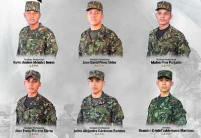 Ya son seis los soldados asesinados en ataque a base de Aguachica: ¿Quiénes son?