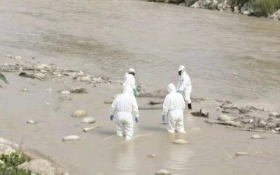 Macabro hallazgo: cuerpo en descomposición aparece en el río Chicamocha