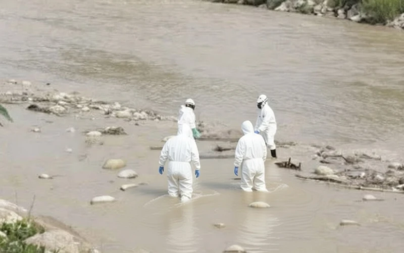 Macabro hallazgo: cuerpo en descomposición aparece en el río Chicamocha