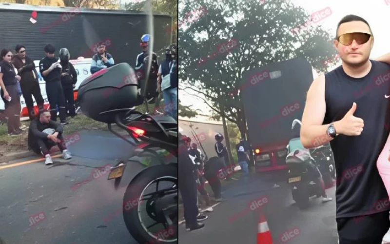 Fabio Reina, el motociclista que murió en un accidente en el Anillo Vial