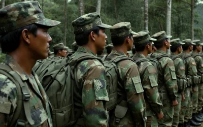 Guerrilleros de las Farc se van de vacaciones durante la Navidad y el fin de año