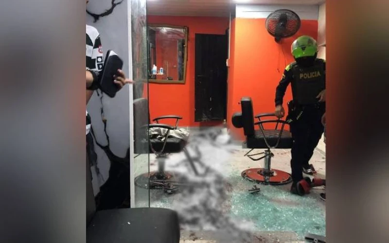 Dos heridos dejó ataque armado en barbería de Puerto Wilches, Santander