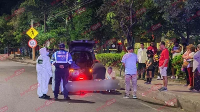 Abuelito de 91 años murió arrollado por una moto en Piedecuesta