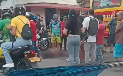 Motociclista murió tras chocar con un bus este sábado en Bucaramanga