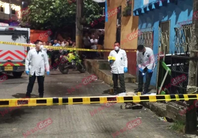 ¡Macabro! Dos hombres fueron asesinados en la vía a La Cumbre, Floridablanca