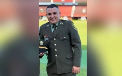 Sicarios en moto asesinaron a un subintendente de la Policía en Los Patios