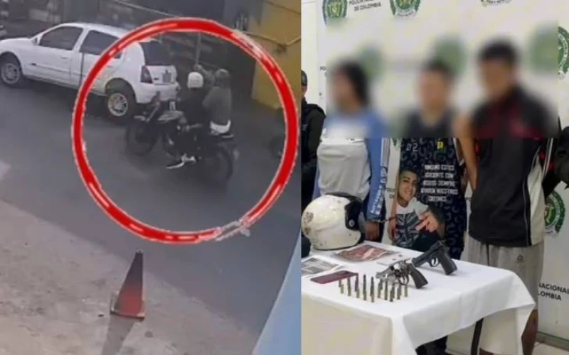 Caen tres de los extorsionistas vinculados a ataque contra comerciantes en Bucaramanga