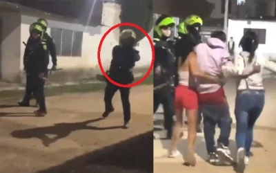 Policía se defendió y le disparó a un menor que intentó agredirlo mientras atendían una riña