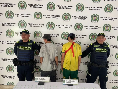 Caen dos jíbaros que estaban vendiendo bazuco en Bucaramanga