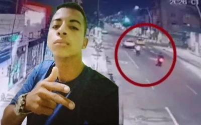 Video captó accidente en el que murió Mauricio Ruiz en Santander