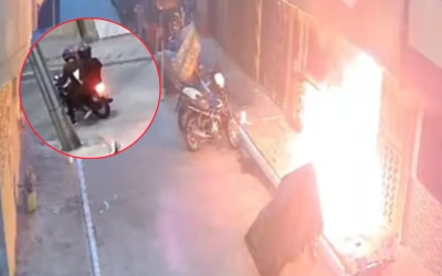 Otra vez la candela: pirómanos regresaron a Asovilagos, en Floridablanca, y atacaron una vivienda