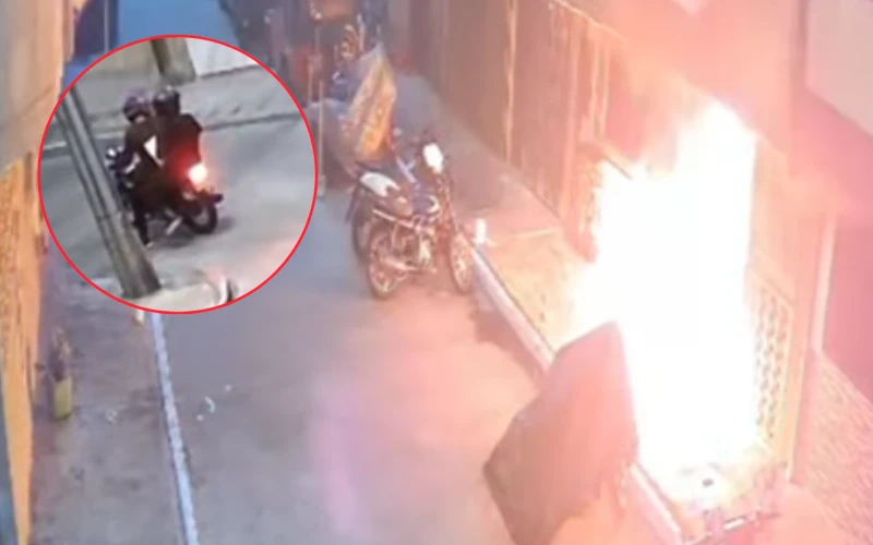 Otra vez la candela: pirómanos regresaron a Asovilagos, en Floridablanca, y atacaron una vivienda