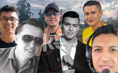 Revelan los nombres de quienes murieron en la avioneta de Yeison Jiménez