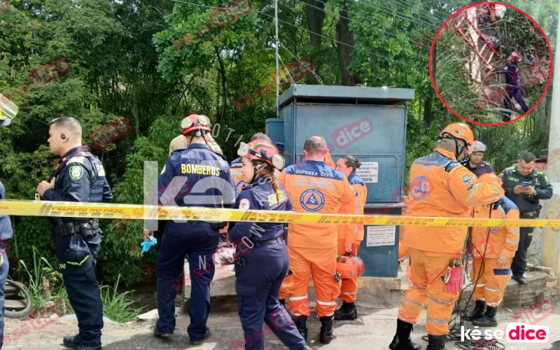 El río de Oro dejó al descubierto un trágico hallazgo en Hoyo Grande, Piedecuesta