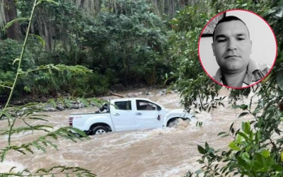 Ervin Lizcano murió tras ser arrastrado por el río Suratá